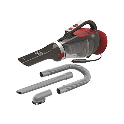 Black+Decker dustbuster 12V Kabelgebundener Handstaubsauger fuer Autos, ADV1200-XJ