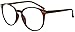 Original Classic Round Vintage Prescription Magnification Reader Eye Glasses Rx Power Strength +150 +175 +200 +2.25 +250 +300 (Brown, +2.00)