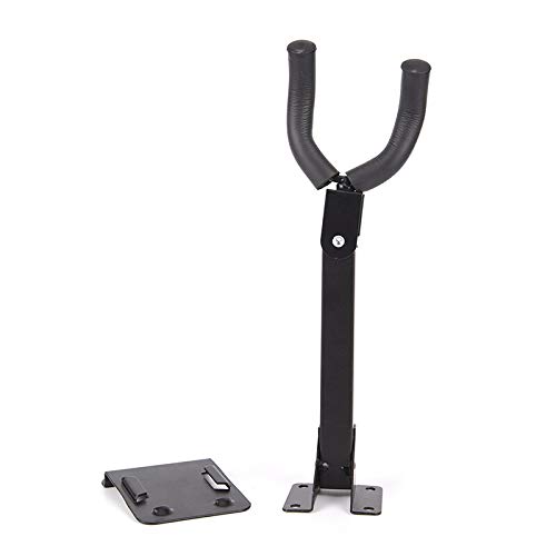 SciencePurchase Guitar Hanger Stand Holder Wall Mount with 180 Degree Angle Adjustment and Slat Wall Adapter for Acoustic Bass Banjo