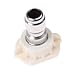 HS Pressure Washer Spray Nozzle Tips 40 Degrees White Metal Nozzle Tip 1pc