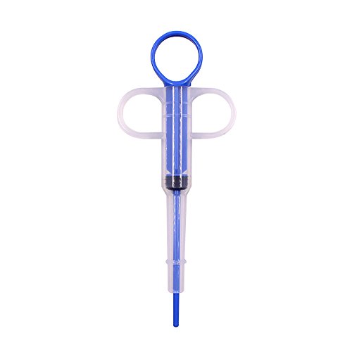 51Panda Pet Pill and Tablet Syringe 1 Pcs Silicone Reusable Dogs and Cats Medicine Feeder Tool for Puppy, Cat, Small Pets - Thumbnail 7