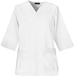 Cherokee Women's Eyelet Solid Scrub Jacket