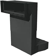 Timloc Telescopic Adjustable Underfloor Cavity Ventilator with Airbrick Black view 2