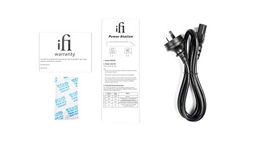 iFi Power Station Active Power Conditioner Mains Bar/Power Strip/Surge Protector - Home Audio Entertainment Upgrade