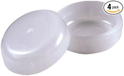 24 Deluxe Plastic Wrought Iron Patio Chair Leg Inserts Cups Glides Caps 1 1//2/"