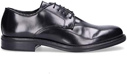 Roberto Botticelli Fashion Mens PRHU7652BLACK Black Lace-Up Shoes | Season Outlet