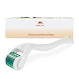  0.25mm Micro Needle Derma Roller for Your Face Anti-Aging Skin & facial Care Tool Reduces Stretch Marks, Acne Scars & Wrinkles Storage Case, E-Book & Instruction Video