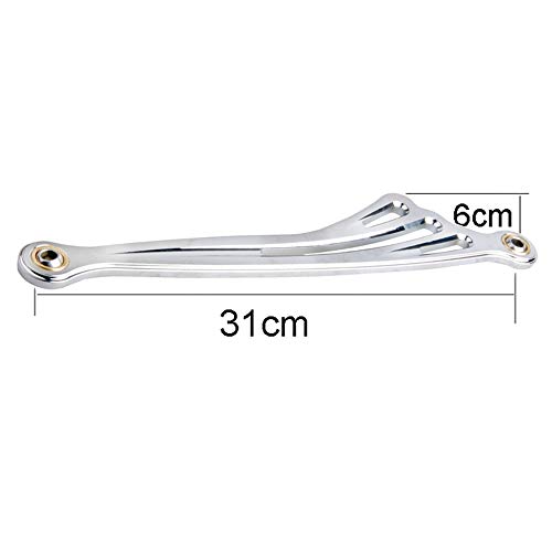 Goldfire CNC Aluminum Motorcycles Gear Shift Linkage Shifter Rod Suit For Harley Touring Road King Softail 1984-2014 2015 2016 2017 (Chrome)