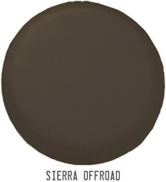 Sierra Offroad Tire Cover, Universal Fit 27"-29", Diamond Vinyl, Khaki