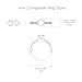 MONOLIX Slim Engagement Ring Box, Thin Unique Sliding Lid, Elegant Discreet Secret Surprise Marriage Wedding Proposal Case (Black, mini)