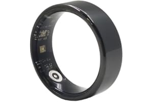 Olevra Smart Ring(Black,10(Finger Perimeter 64-66mm))