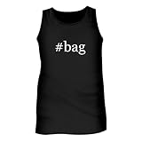 #Bag - Men's Hashtag Adult Tank Top, Black, Small