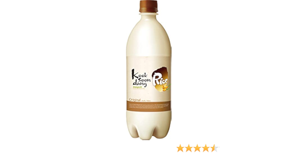 Kooksoondang Makgeolli Original, 6% Vol - 12 Paquetes de 750 ml - Total: 9000 ml