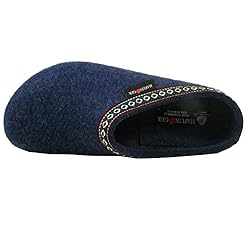 HAFLINGER GZ Clog, Cap Blue, 11 Women/9 Men M US