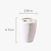 Airmoon Mini Ceramics Handmade Couple Toothbrush Holder Stand for Bathroom Vanity Countertops, Goog Morning, Versatile (Good Morning)…
