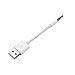 Mini USB Cable,10.5cm Length 3.5mm 2 in 1 USB Charger and Sync Data Cable for Apple iPod Shuffle 2nd / 3rd / 4th Generation