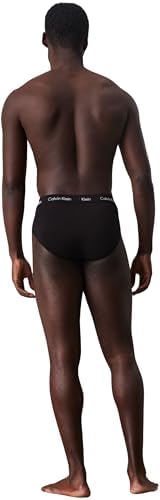 Pack de Cuecas Masculinas com 3 Cuecas, Preto (Preto W Preto WB), S