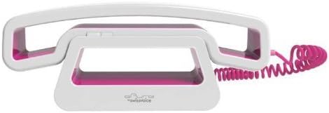 Swissvoice CH01 ePure Corded Handset - White/Pink