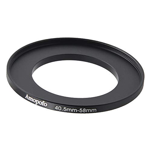 Universal 40.5-58mm/40.5mm to 58mm Step Up Ring Filter Adapter for Canon Nikon Sony UV,ND,CPL,Metal Step Up Ring Adapter