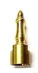 Brass Spindle (SP108) Mantle to Open Flame Burner Adapter - Natural Gas