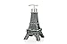 SILOKO Classic Antique Solid Eiffel Tower Metal Pump Soap Dispenser Eiffel Tower