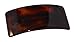 Parcelona French Elite Bar Wide Large Celluloid Acetate Hair Clip Barrette (Tortoise Shell)