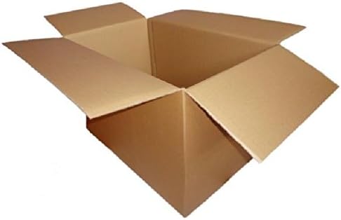 Tezraftaar 10 - Strong Double Wall Cardboard Boxes House Removal Stock Storage Moving Small, Medium, Large, XXL (30" x 20" x 20")