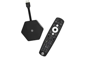 BuzzTV HD5 4GB RAM - 128 GB Storage Android 11 TV Box | 4K Streaming Dongle Device Quad-Core Processor Dual-Band Wi-Fi Blueto