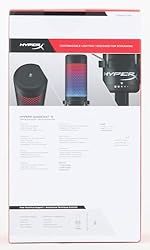 HyperX QuadCast S – RGB USB Condenser Microphone
