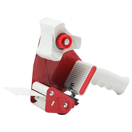 Photo 1 of Qilima Packaging Tape Dispenser Gun - 3 Inch, Efficient Red