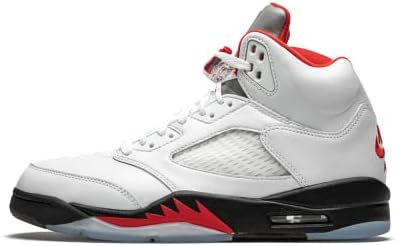 Amazon.com | Jordan Mens Air 5 Low Golf CU4523 100 Fire Red
