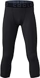 TSLA Boy's Compression Capri Shorts Baselayer Cool Dry Sports Tights