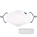 Washable Reusable Mouth Mask Cotton Anti Dust Half Face Mouth Mask for Men Women Dustproof With Adjustable Ear Loops