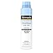 Neutrogena Ultra Sheer Body Mist Fullreach Sunscreen Spray Broad Spectrum SPF 100+, Lightweight & Water Resistant, Oil-Free & Non-comedogenic, 5 oz(Pack of 3)