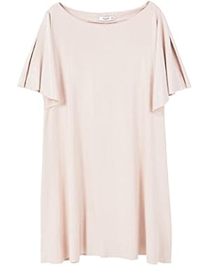 Mango Women's Faux Suede Dress