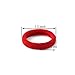XIMA 60pcs Nylon Elastic Hair Ties Hair Ties Bands Rope No Crease Elastic Fabric Large Stretch Ouchless Ponytail Holders (60pcs-White(HT007-18))