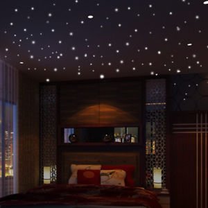 SLB Works Brand New Glow In The Dark Star Wall Stickers 407Pcs Round Dot Luminous Kids Room Decor US