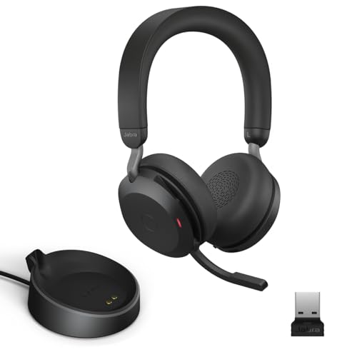 Jabra Evolve2 75 PC Wireless Headset mit 8-Mikrofon
