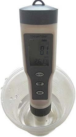 Digital TDS Meter,TDS/Temp,High Accuracy Water Quality Tester with Measurement Range for Household Drinking, Pool and Aquarium Water