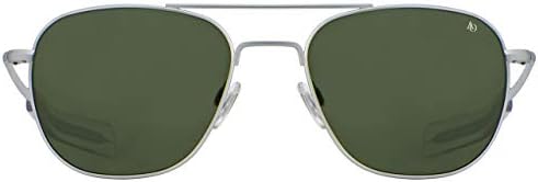 AO Original Pilot Sunglasses - SkyMaster Mirrored Lenses, Bayonet Temple, Classic Aviator Style - View #3