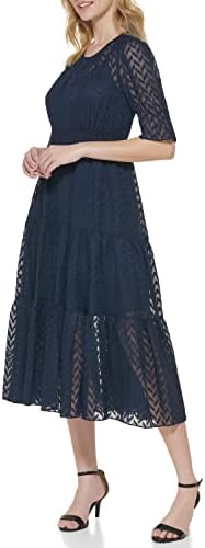 sachin and babi light blue dress Tommy Hilfiger Womens Chiffon Halter Midi Dress