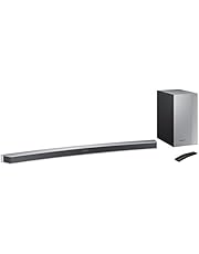 Samsung HW-M4501 Soundbar Curva, 2.1 canali, 260 W,  DTS 2.0, Dolby Digital 2.0, HDMI, Argento