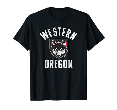 Western Oregon University Wolves Large T-Shirt