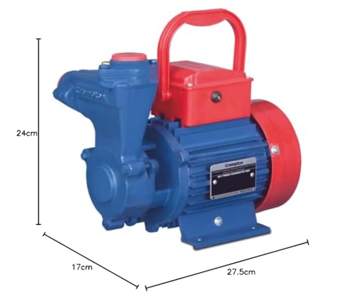Crompton Aluminium Mini Samudra I Surface Domestic Single Phase Pressure Pump (Blue)| pressure pump for home 4