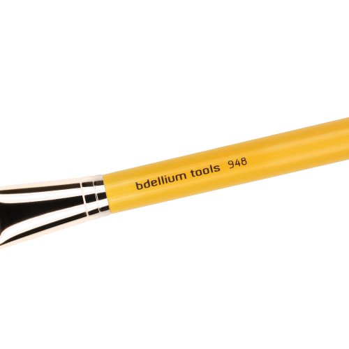 Bdellium Tools Studio Line Foundation Brush, Yellow