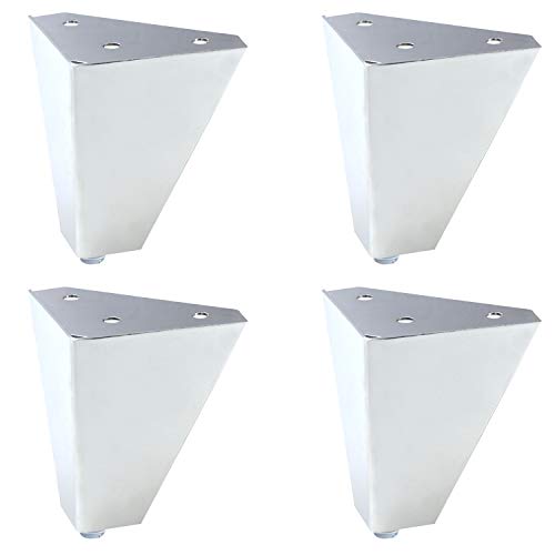 Geesatis Sofa Legs 4 inch Furniture Legs Modern Decorative Couch