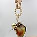 Safe Natural Wood Bird Cage Bite Toy with Bell, Hanging Pet Parrot Chew Play Toy For Sun Conures Monk Parakeets Cockatiels Lovebirds African Grey Cockatoo Amazon,Green-cheeked Small Medium Budgiesthumb 3