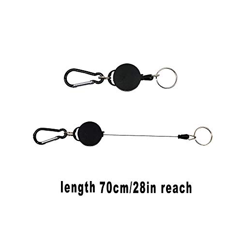 Amoygoog Edelstahl-Angelzange, Angelnadel-Spitzzange, Schneid-Angelschnur, Multitool-Zange mit Hülle und Teleskop… – Bild 6