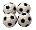 Regent-Halex Replacement Foosballs (Pack of 4), Black/White, Small