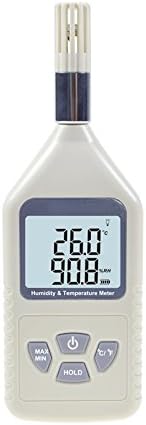 Humidity Meter, Lifenergy Portable High Accuracy Digital Hygrometer Temperature and Humidity Meter Hygrothermograph Thermometer Hygrometer Temperature Range -10℃~ 50℃ Humidity Range 5%RH ~ 98%RH